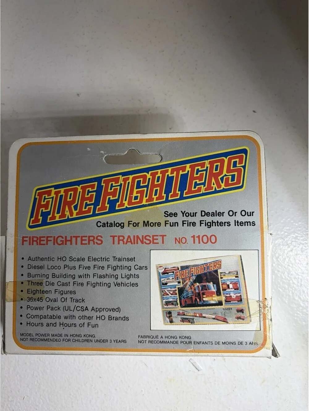 Vintage - Die Cast 1932 Ford Fire Chief Model Power Fire Fighters (NEW IN BOX)